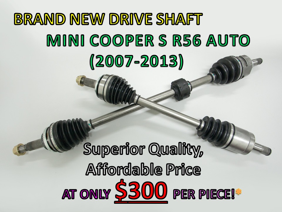 Mini cooper shop drive shaft