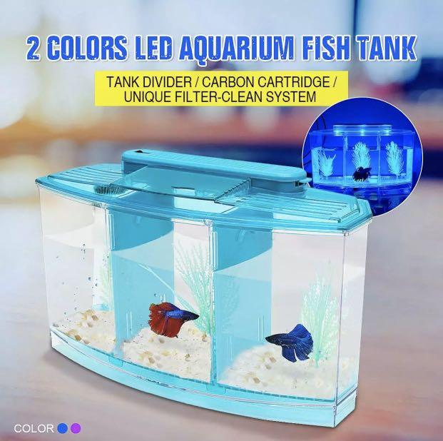 mini plastic aquarium