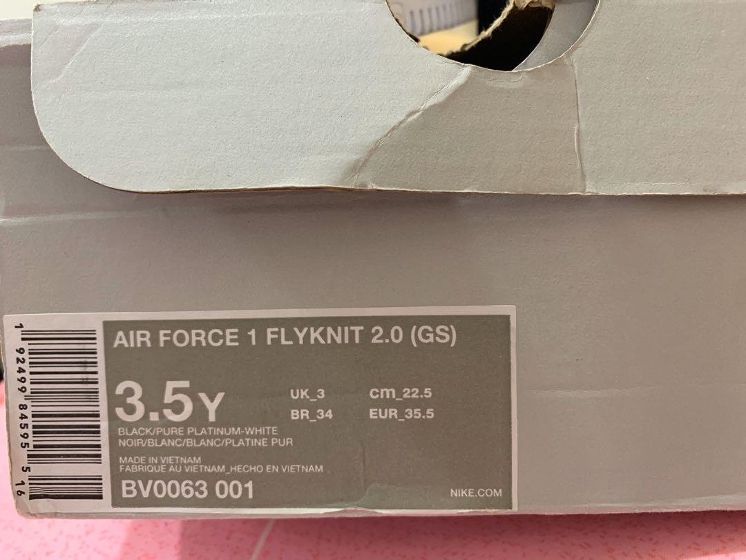 Air force top ones flyknit 2.0