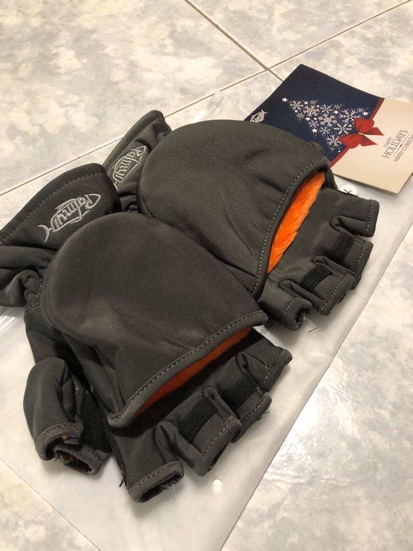 Palmyth Ice Fishing Gloves, Health & Nutrition, Face Masks & Face Shields  on Carousell