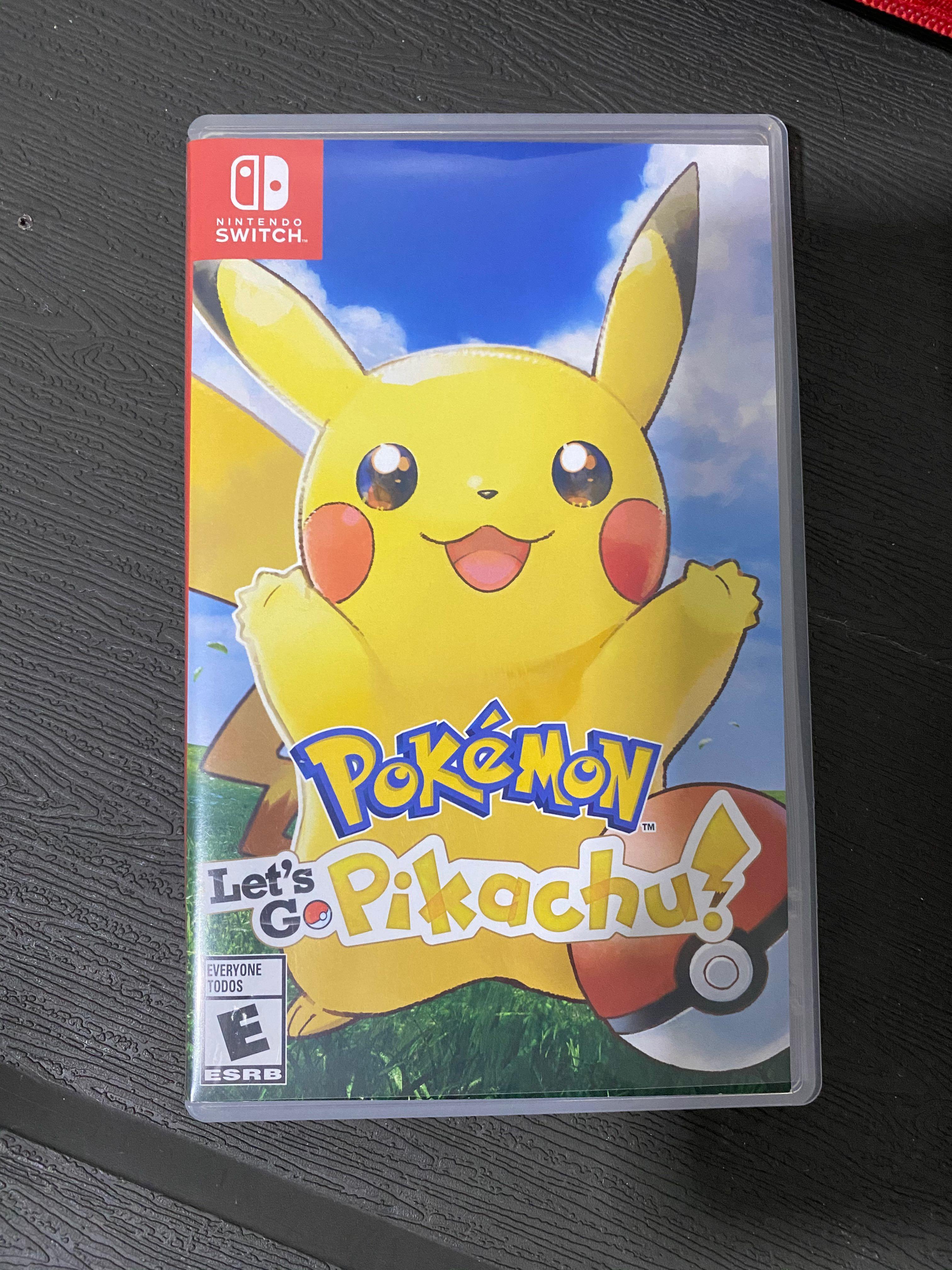 Pokemon Lets Go Pikachu Video Gaming Video Games On Carousell - pikachu 25 sales roblox