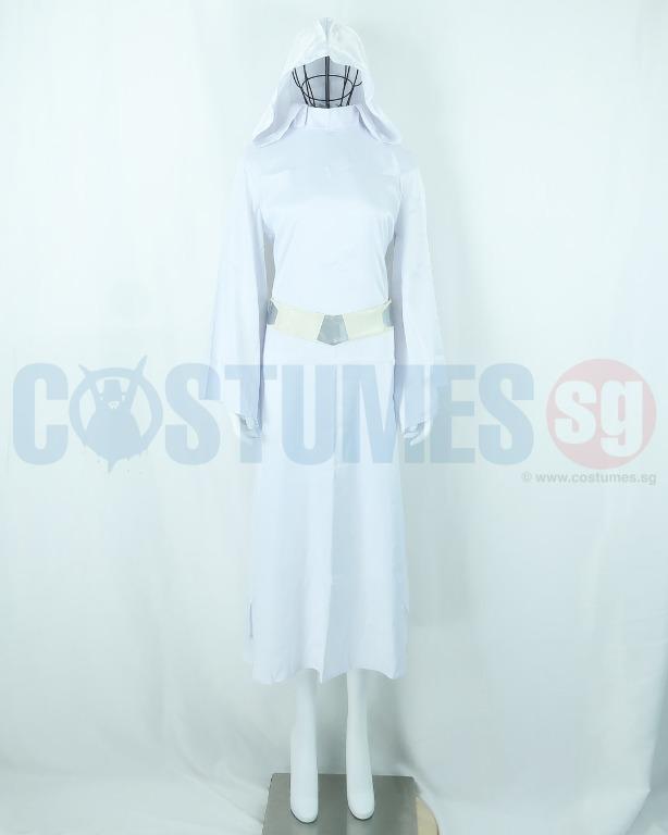In Stock Princess Leia Adult Costume Dress Star Wars Women S Fashion Clothes Dresses Skirts On Carousell