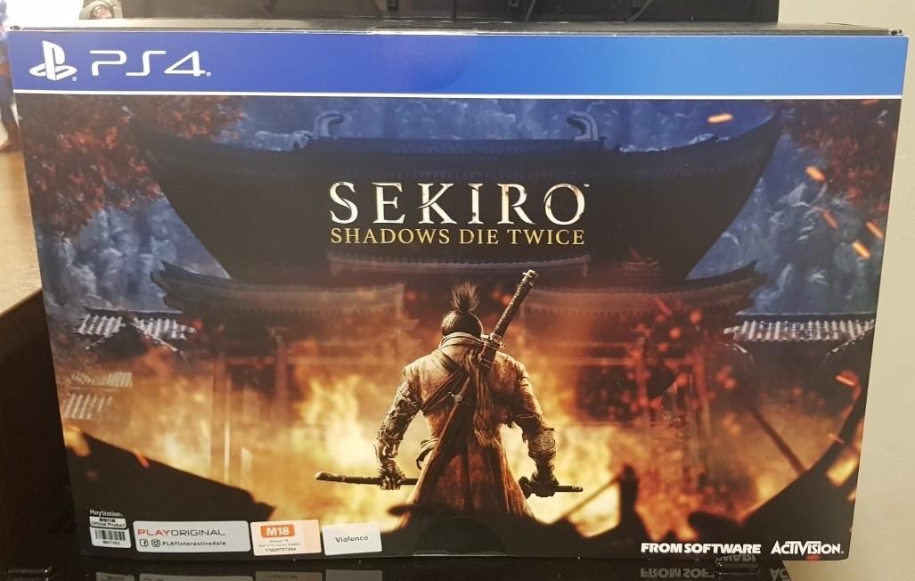 Ps4 Sekiro Shadows Die Twice Collectors Edition Bnib Clearance 100 Xbox Hot Toys Toys Games Video Gaming Video Games On Carousell