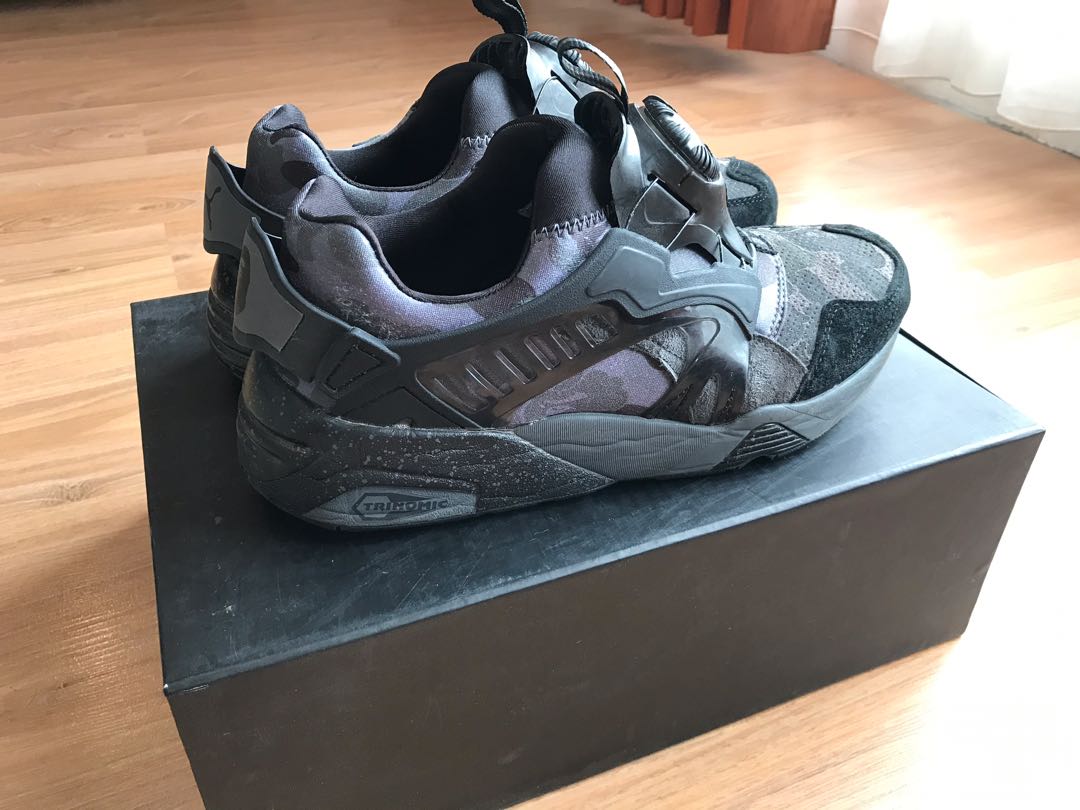 puma disc blaze bape black