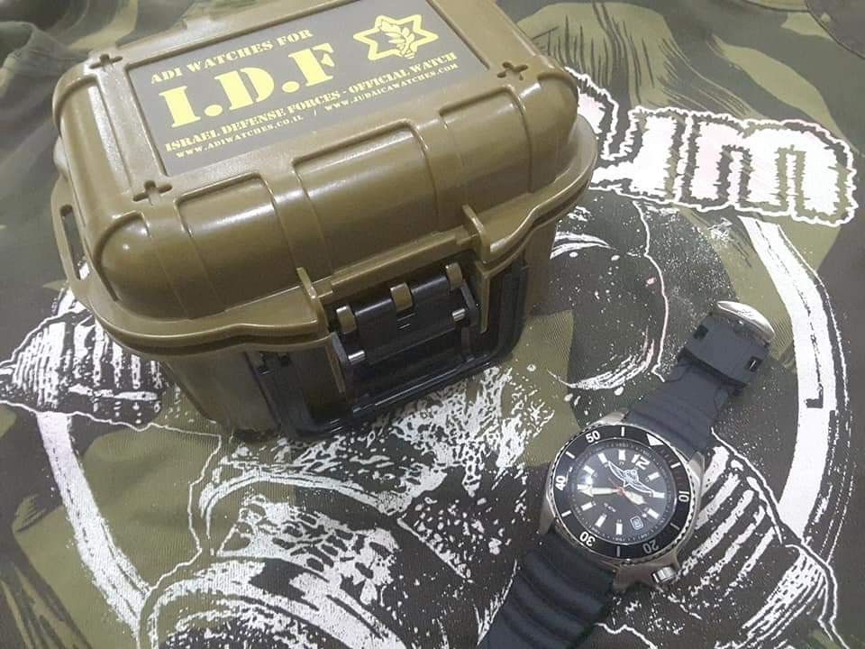 Rare Offcial Watch Israel Defense Force IDF 35th Brigade