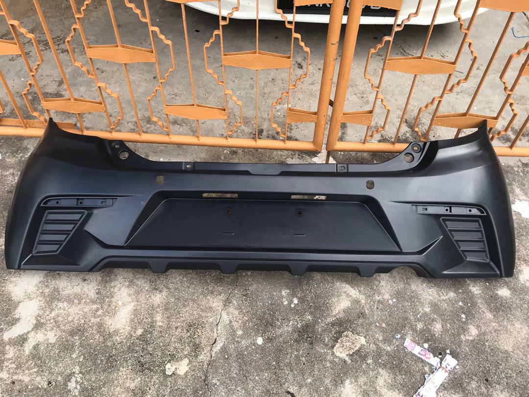 Rear shop bumper axia