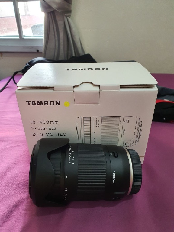 S Tamron 18 400mm F 3 5 6 3 Di Ii Vc Hld Canon Mount Photography Lenses On Carousell