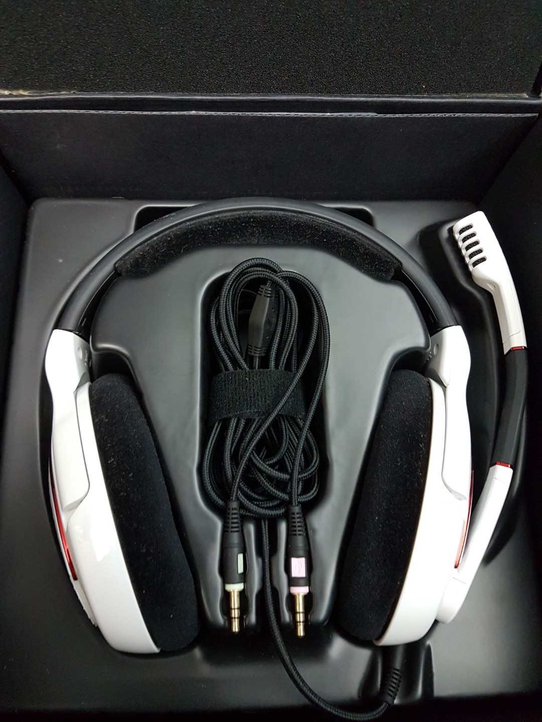 Sennheiser Game One Gaming Headset White Electronics Audio On Carousell