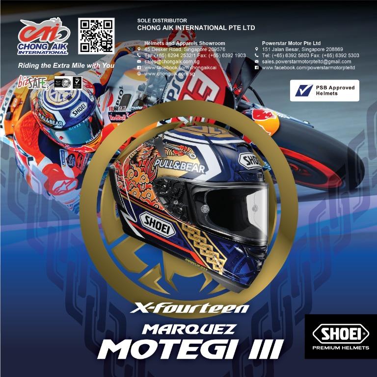 Shoei x14 clearance marquez motegi 3
