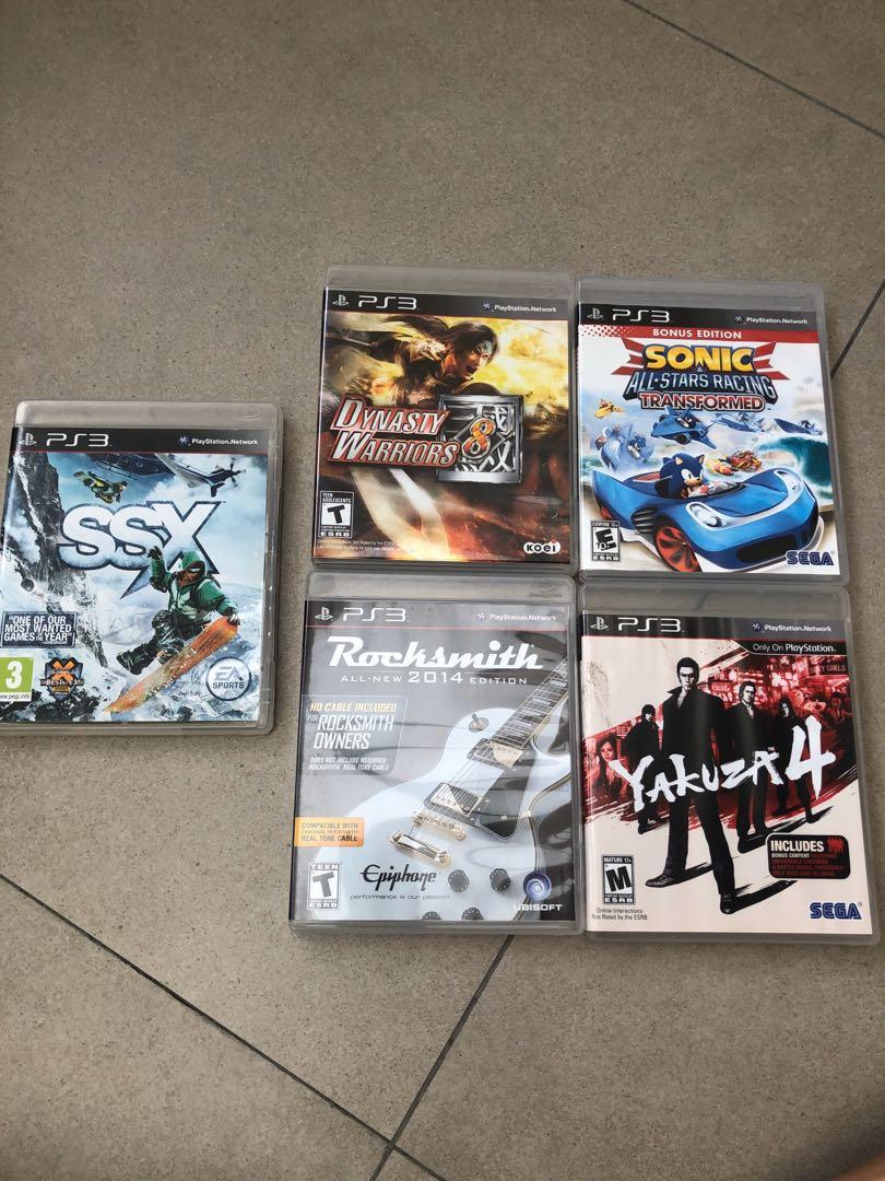 rare ps3 games