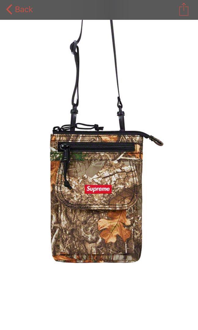 supreme realtree shoulder bag