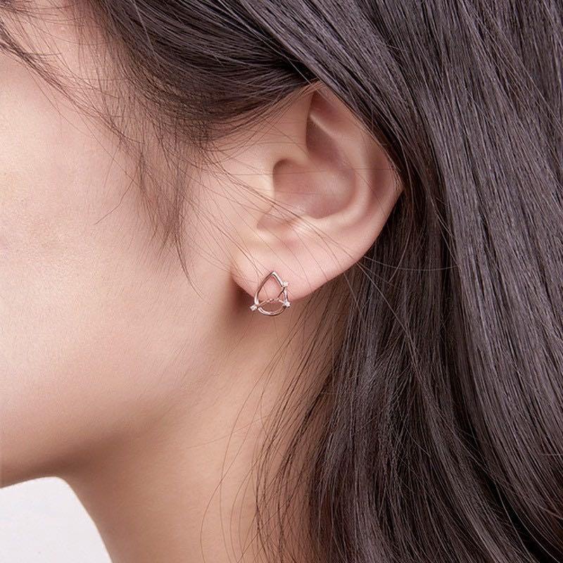 Virgo constellation earrings sale