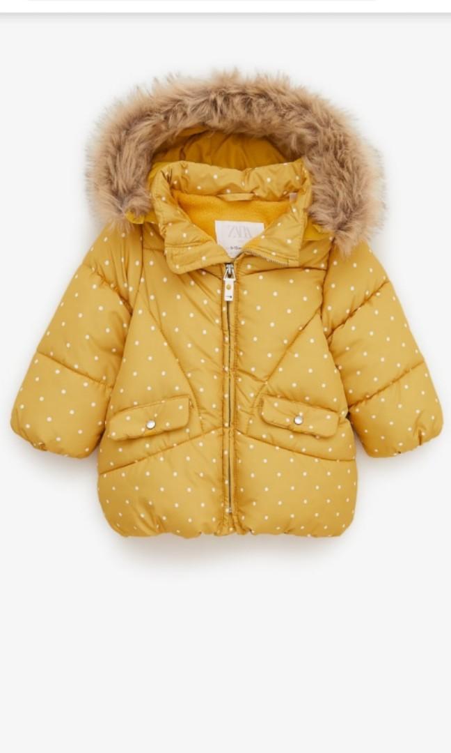 zara baby winter coat