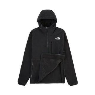 THE NORTH FACE BLACK ANORAK DENALI