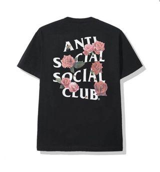 Anti Social Social Club Smells Bad Tee Black/White/Pink