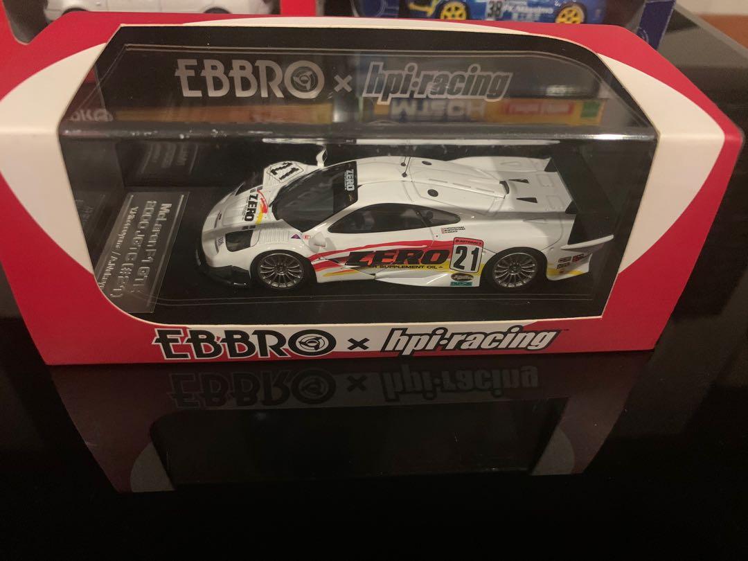 EBBRO×hpi-racing McLaren マクラーレン LARK ラーク F1 GTR 1996 JGTC