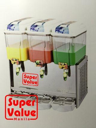 Juice Dispensers 18 Liters 3 Tanks (Brand New with Warranty)