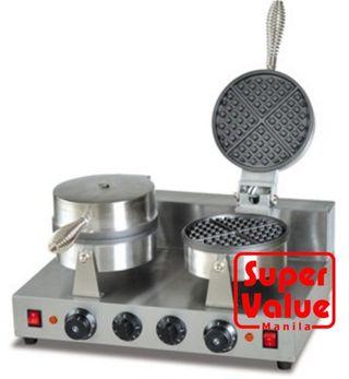 Belgian Waffle Maker Double (Brand New with WRTY)