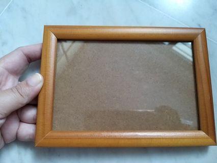 Wooden Photo Frame with glass (4R)