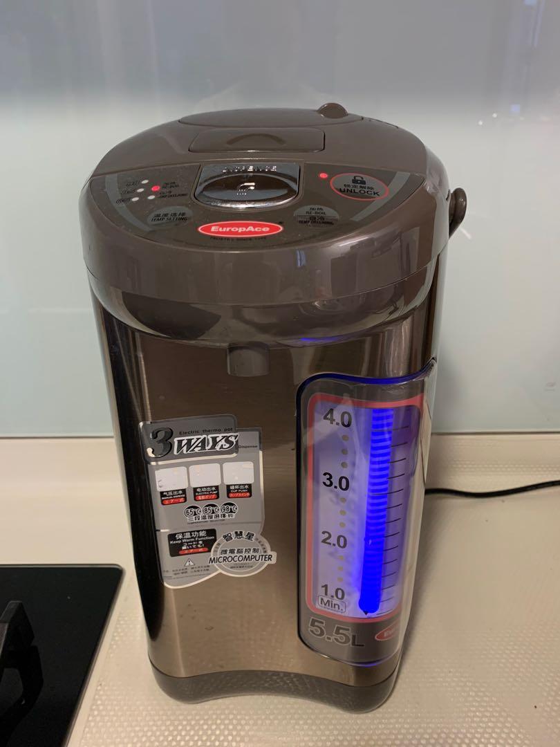 3 Ways Electric Thermo Pot 5.5L, TV & Home Appliances, Kitchen