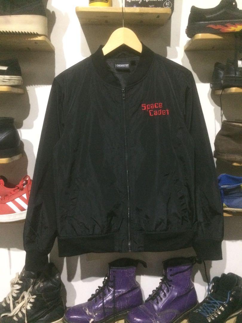 Bomber Jacket CHEMISTRY NASA Fesyen Pria Pakaian Baju Luaran di Carousell