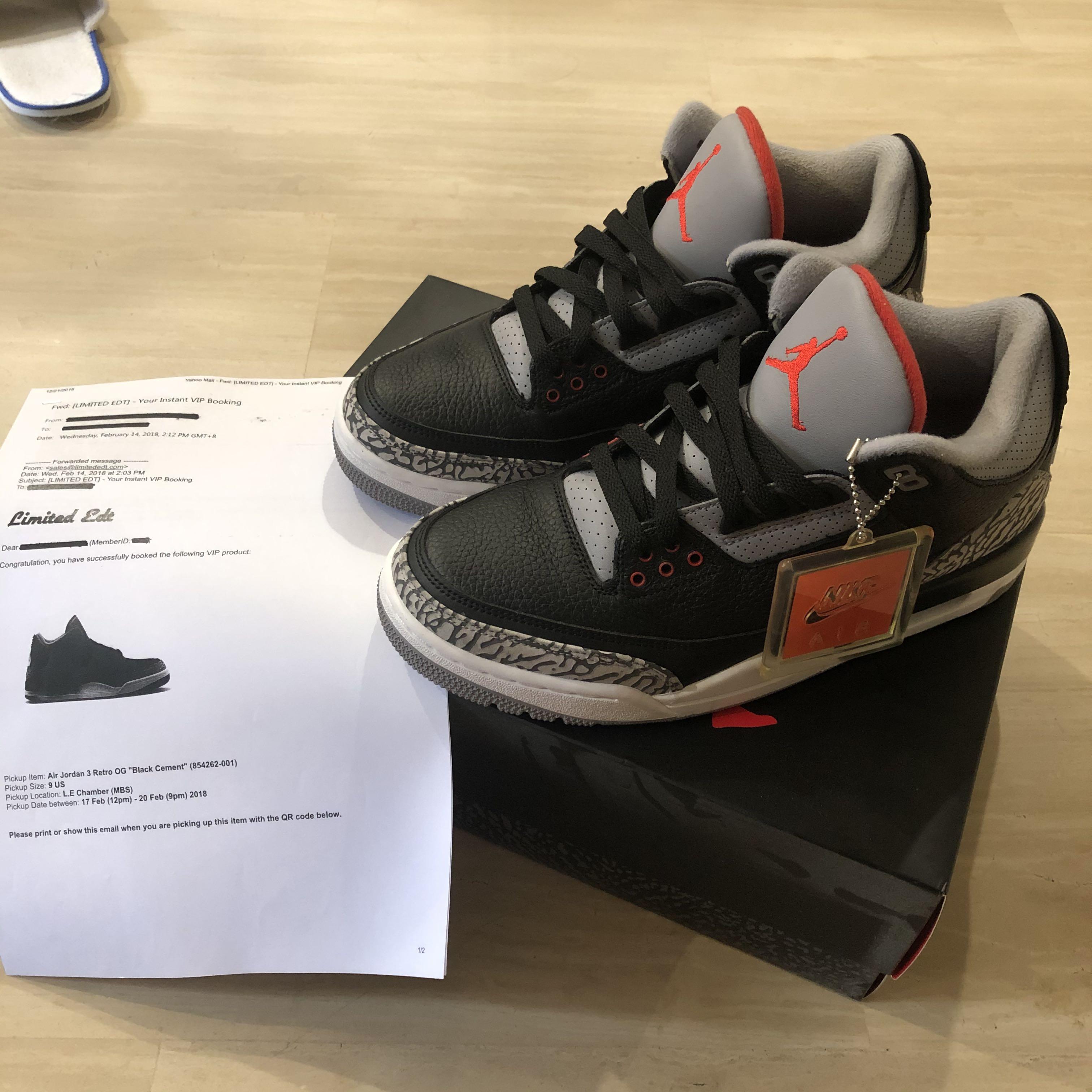 Jordan 3 katrina best sale black