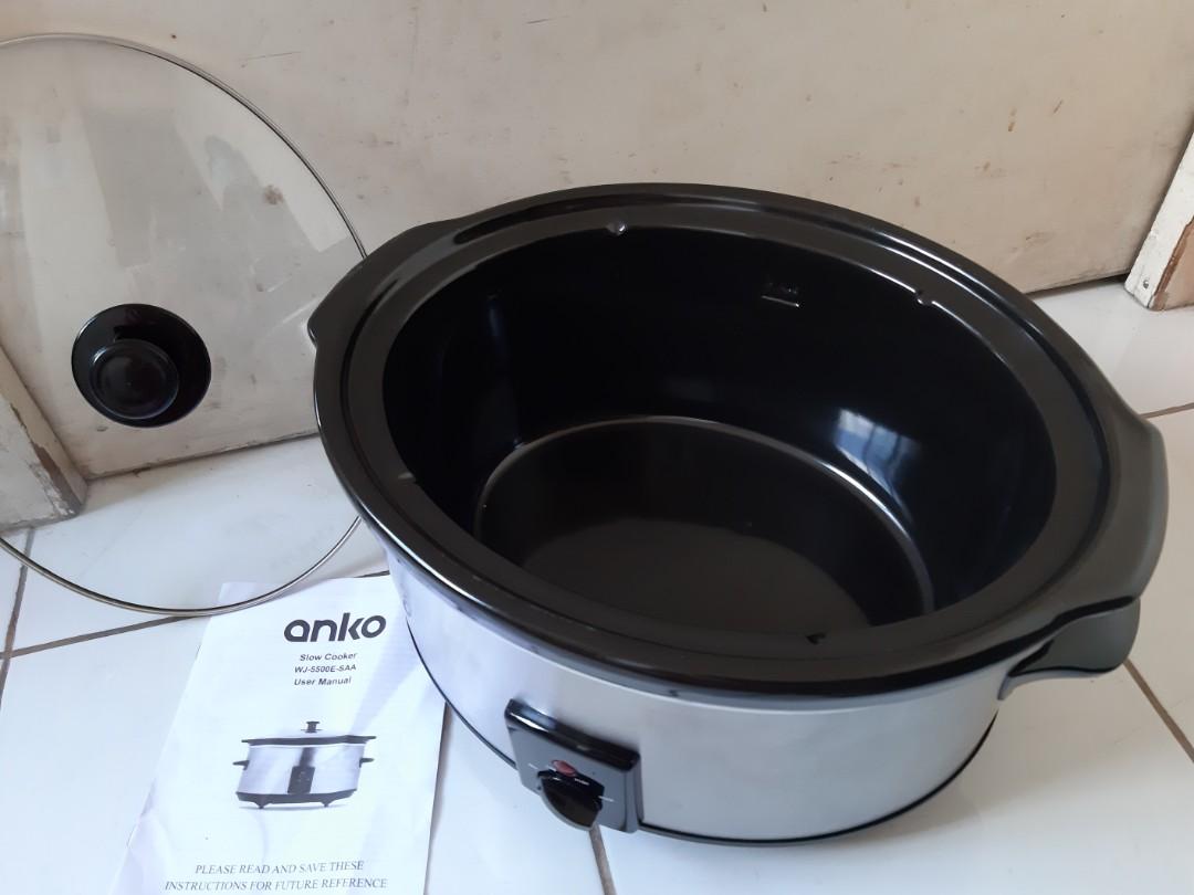 Anko 5Litre Slow Cooker, TV & Home Appliances, Kitchen Appliances