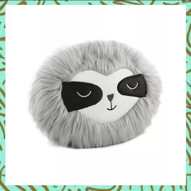 Anko Australia sloth cushion pillow fur bantal typo decor
