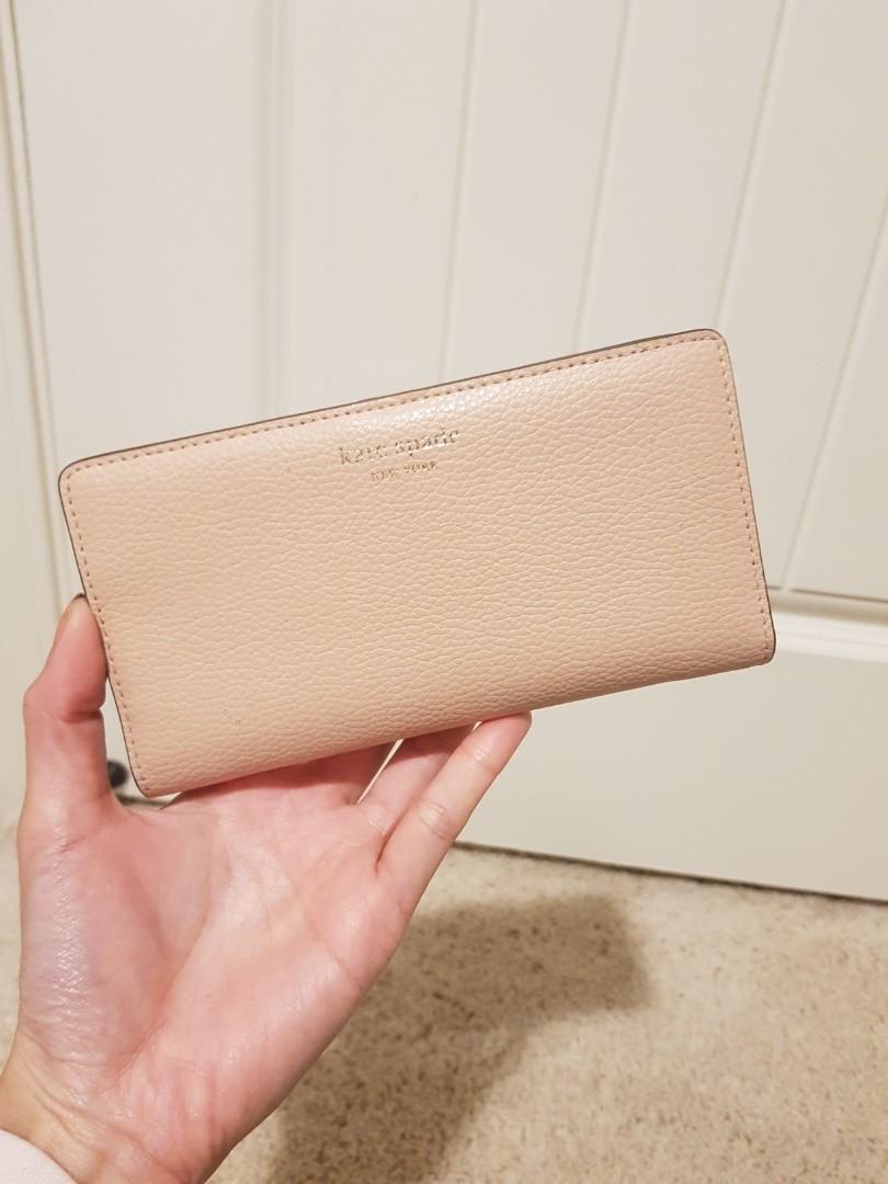 Kate spade large bifold wallet deals