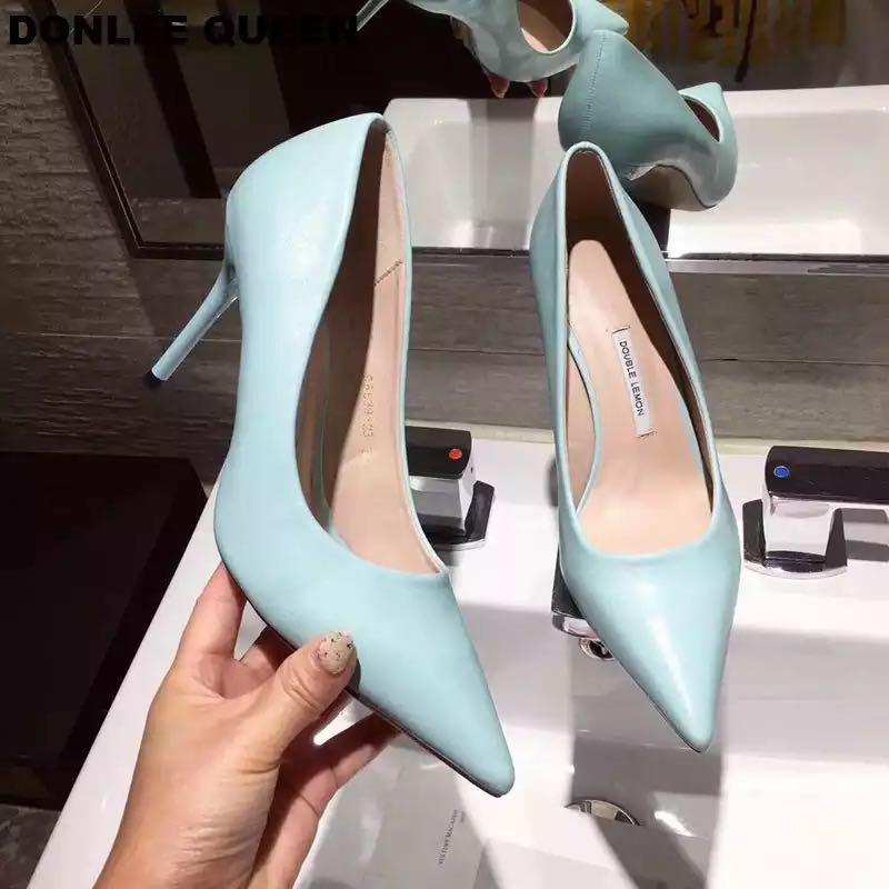 baby blue heels