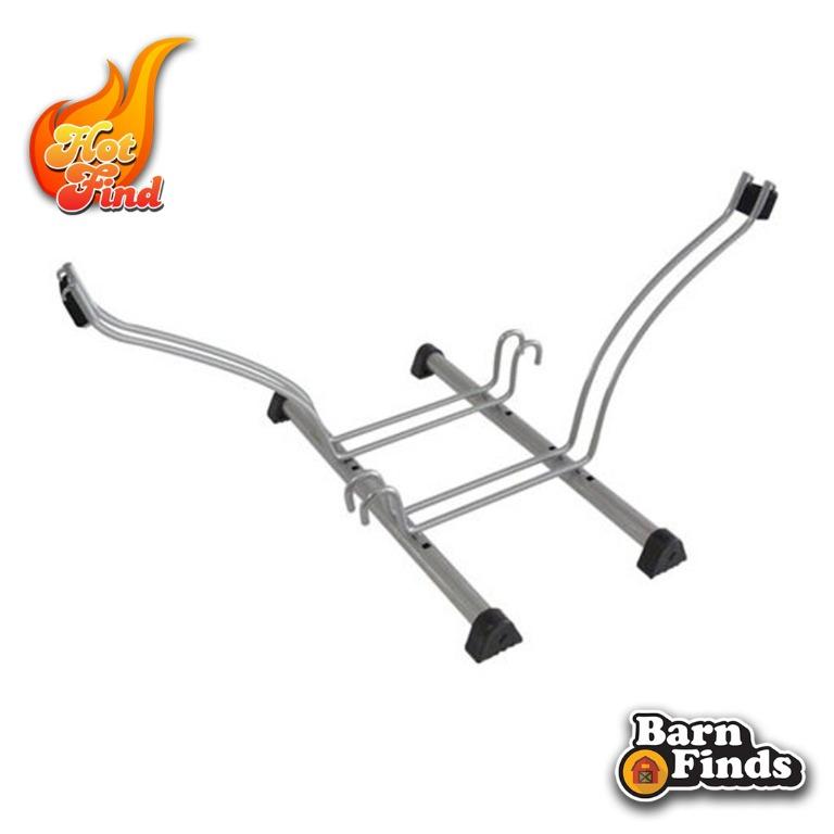 2 bike floor stand