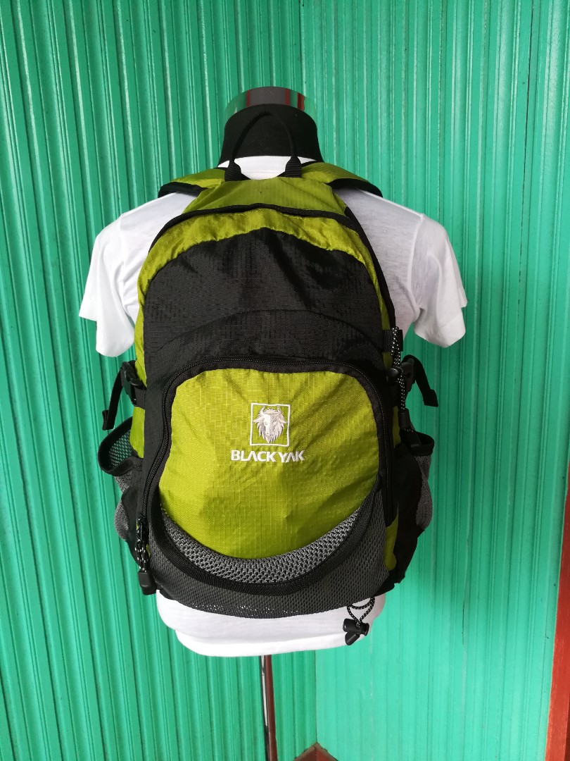 Black Yak Backpack, Men's Fashion, Bags, Backpacks on Carousell