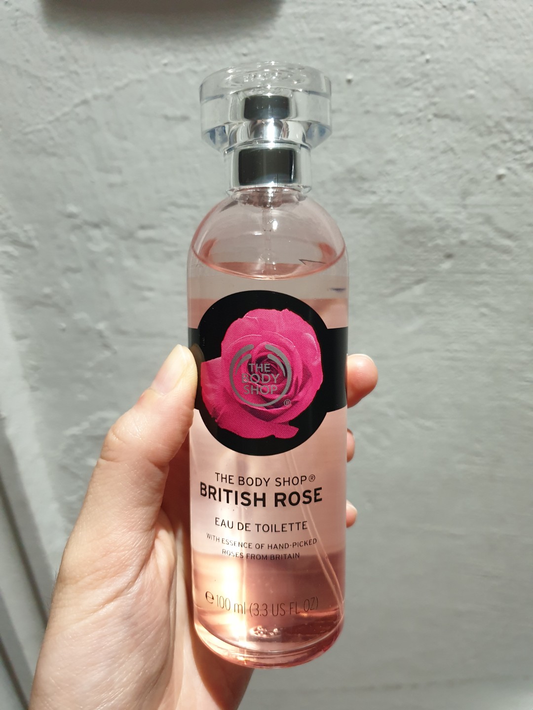 Body shop british rose perfume 2025 review
