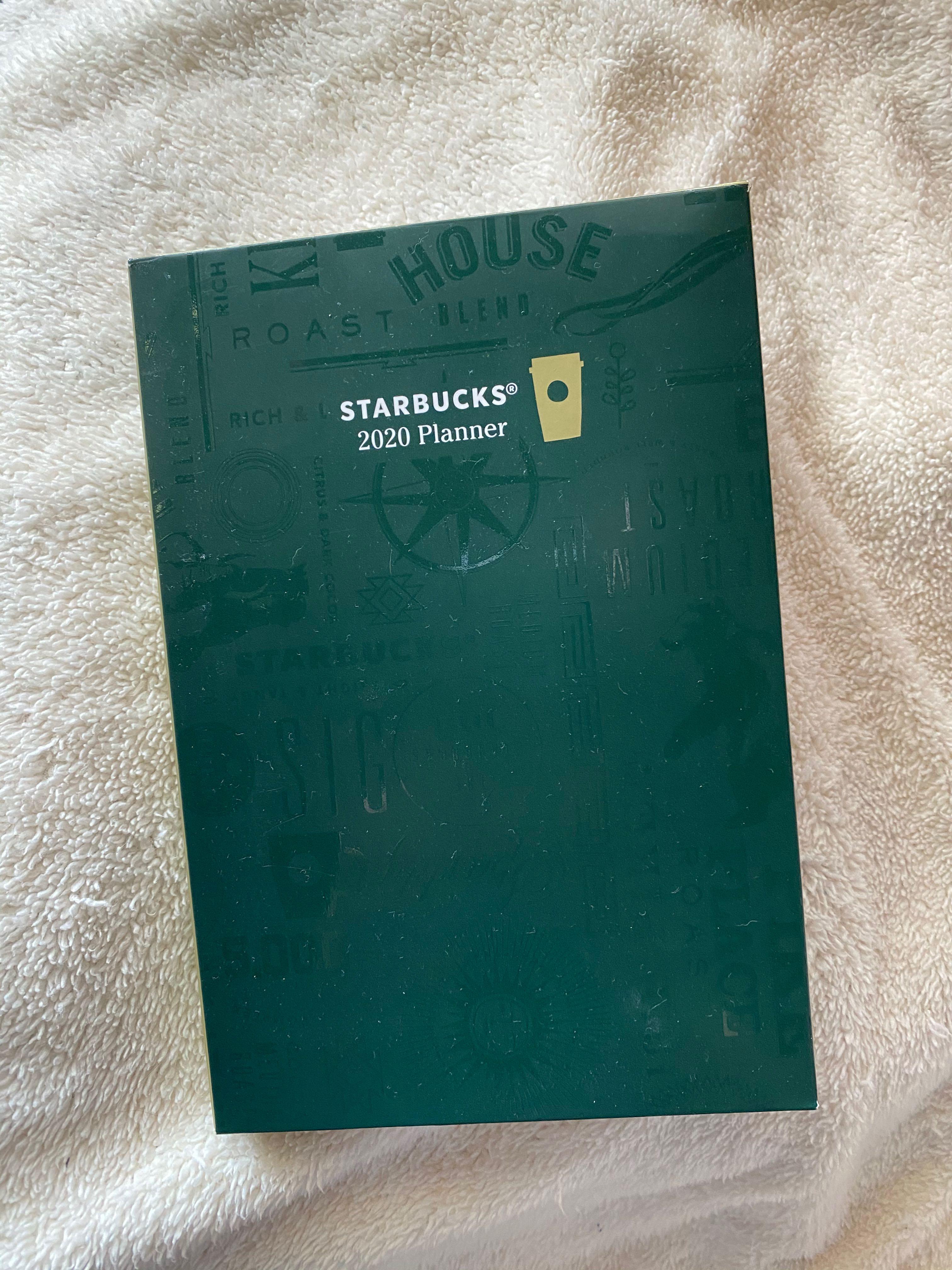 Brand New Starbucks 2020 Planner, Hobbies & Toys, Books & Magazines
