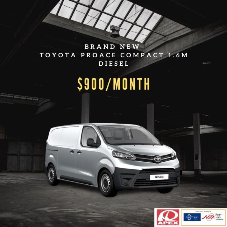 Toyota proace 1.6 diesel clearance