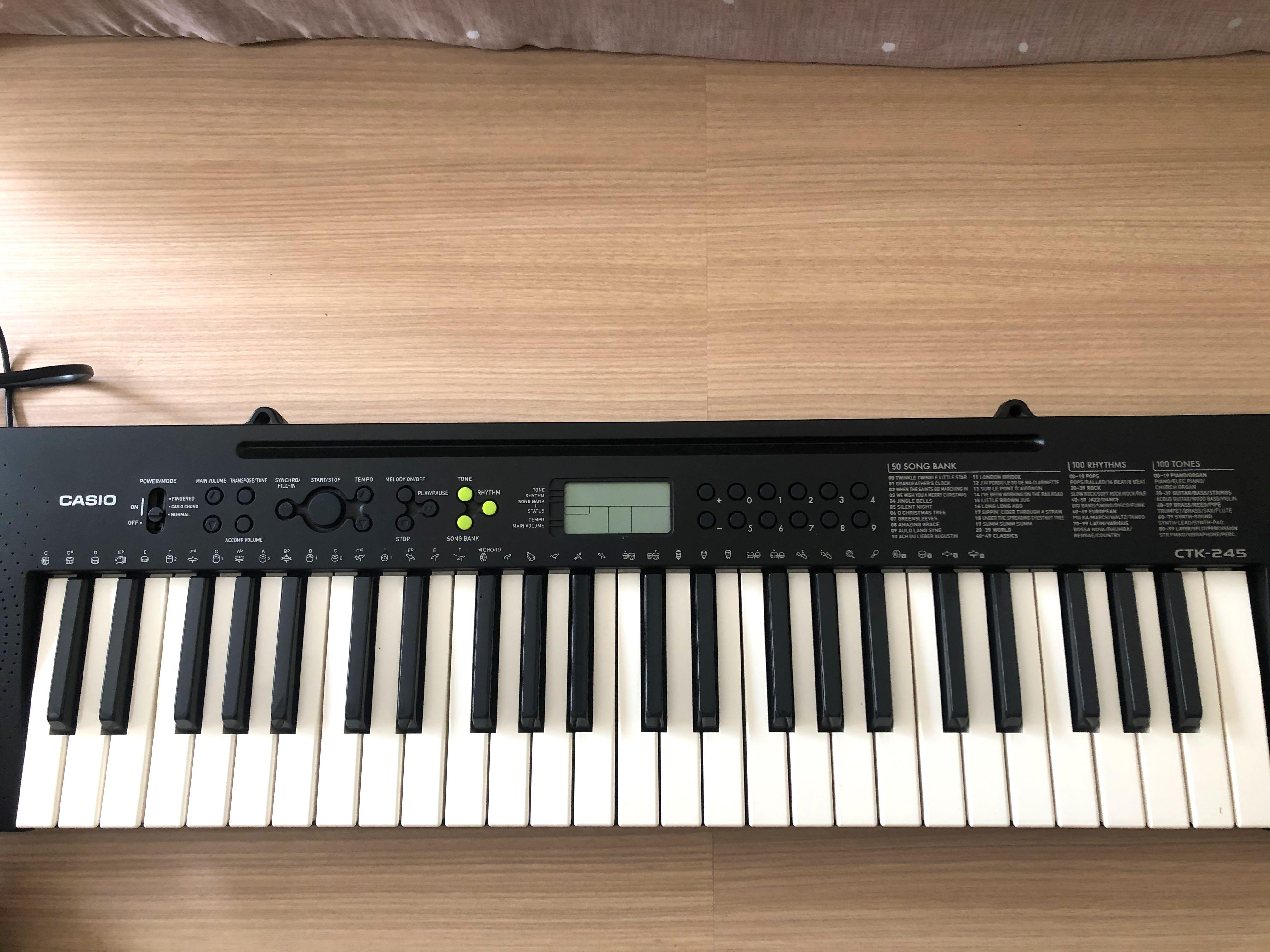 Casio electronic Keyboard, Hobbies & Toys, Music & Media, Musical Instruments on Carousell
