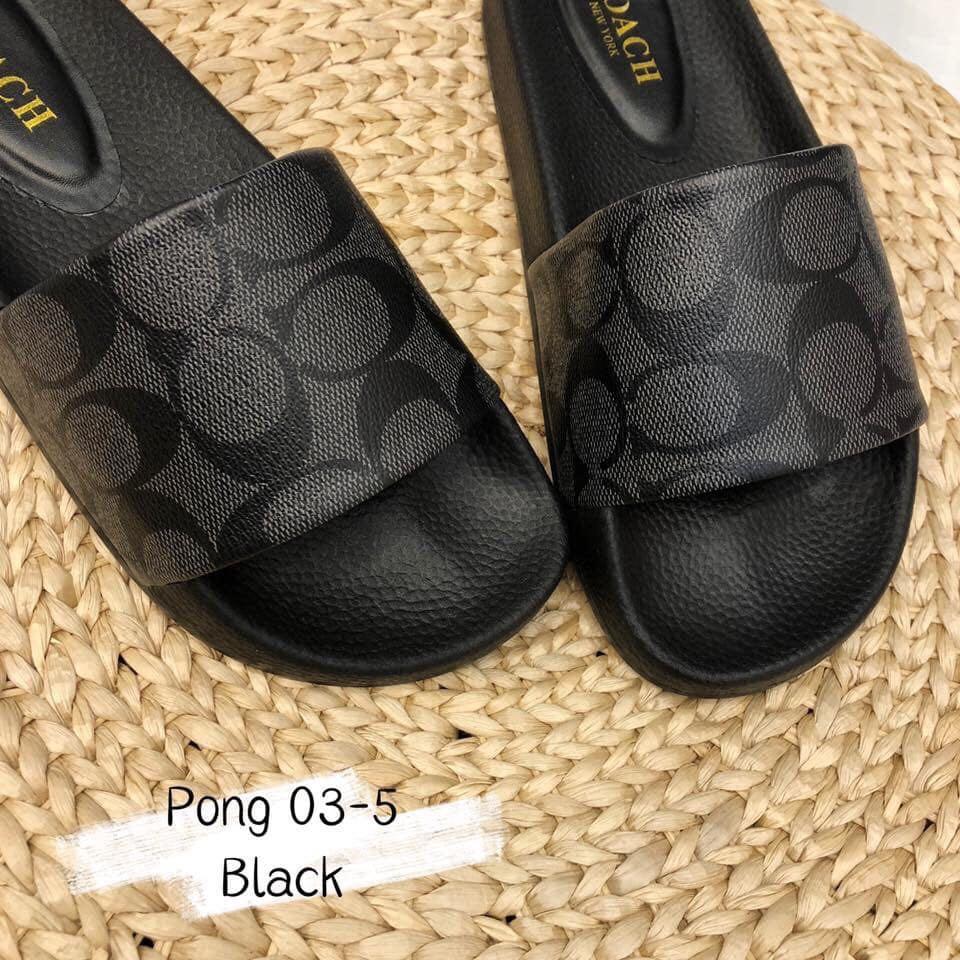 COACH SLIDES, Women's Fashion, Footwear, Flats & Sandals on Carousell