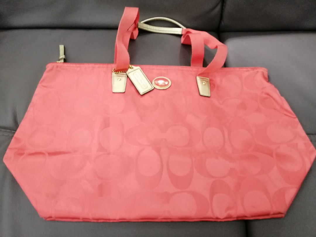 Coach Weekender Packable Tote Luxury Bags Wallets on Carousell