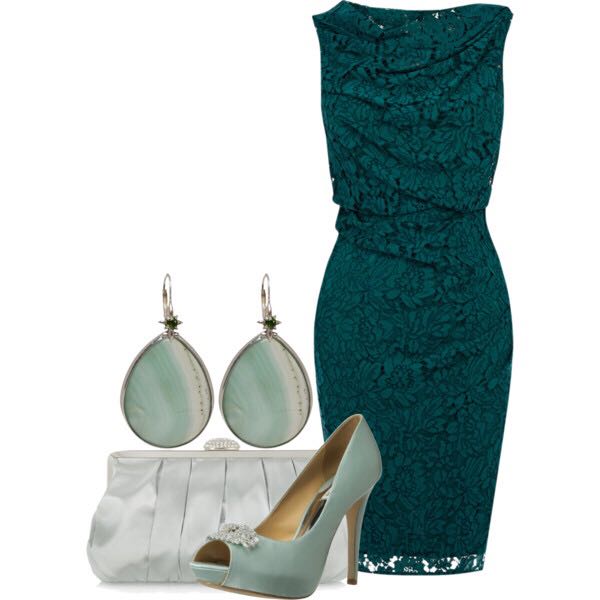 Coast green lace dress sales