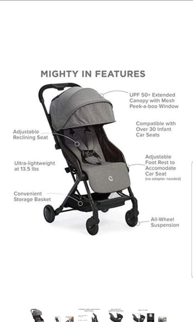 contours bitsy compact fold stroller review