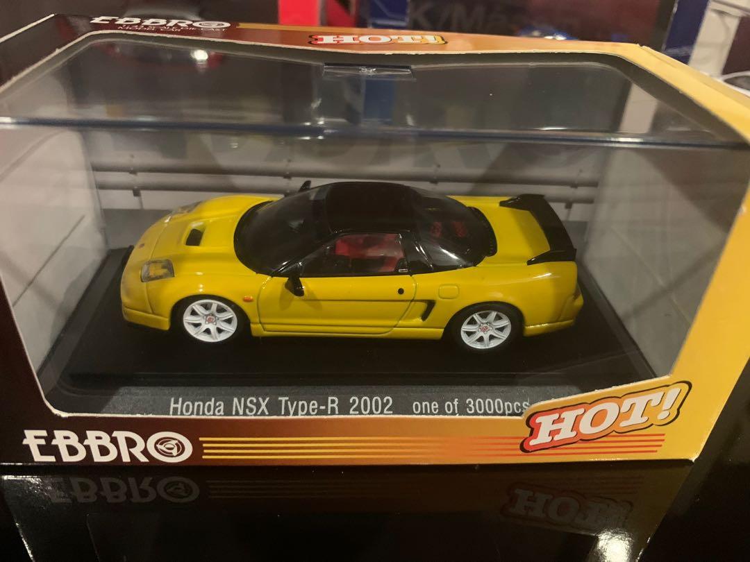 Ebbro 1/43 Honda NSX Type-R 2002 of 3000 pcs, Hobbies  Toys, Toys   Games on Carousell