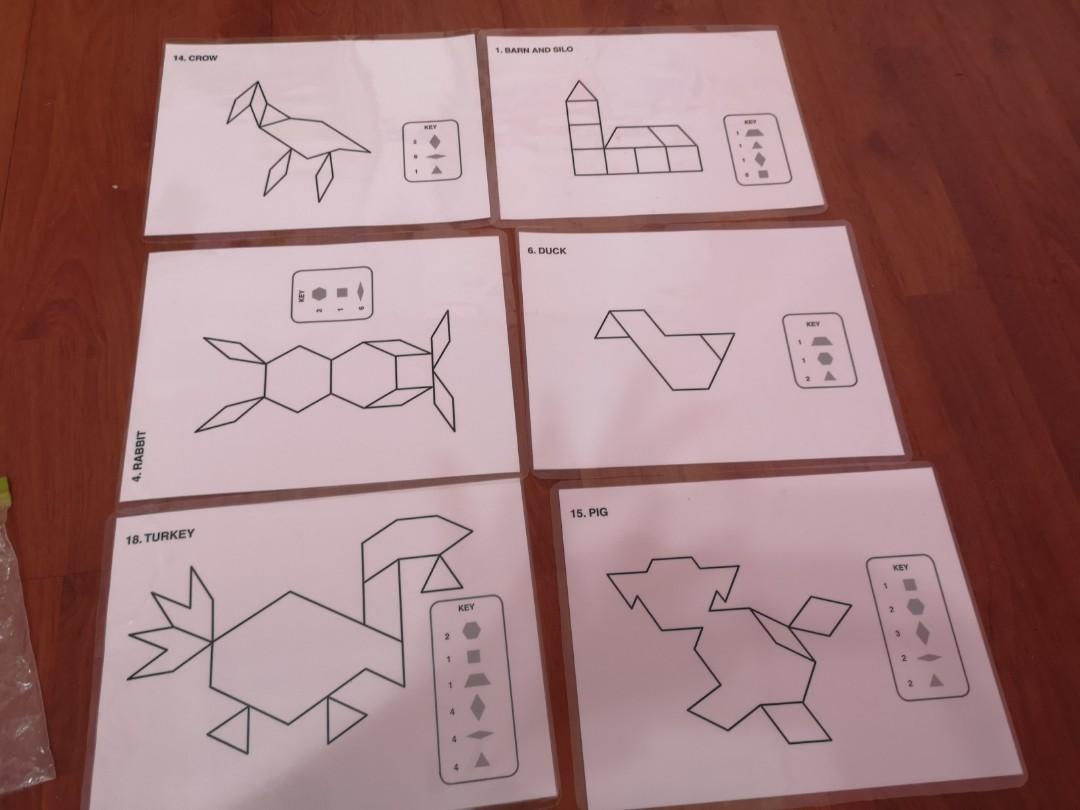 Magnetic pattern shop blocks scholastic