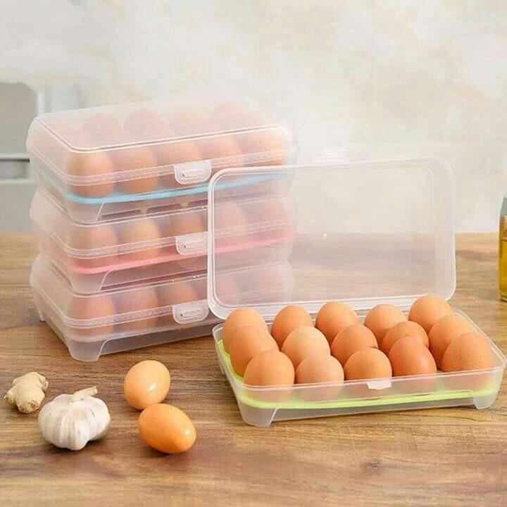Egg Plastic Tray 15 grid (Category: Storage Boxes & Baskets) located in Quezon City. Submitted by rigelsfashiononline (Listing ID 272083294, Image 1). Description: Egg Plastic Tray 15 grid Php 150.