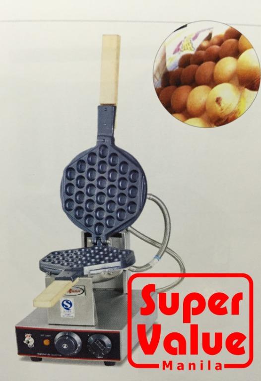 Egg Waffle Maker (Bnew W WRTY) Heavy Duty (Category: Bakeware) located in Manila. Submitted by supervaluemanila (Listing ID 272086485, Image 1). Description: Brand Waffle Makers Heavy Duty, various models Prices Starts at 4650. Please contact us at 8986-5998, 0915-475-1686 for more details. We also have Soft Ice Cream machines, juice dispensers, slush, fried ice cream, popcorn, cotton candy, takoyaki, crepe, hotdog machines, mixers, ovens, ice ma