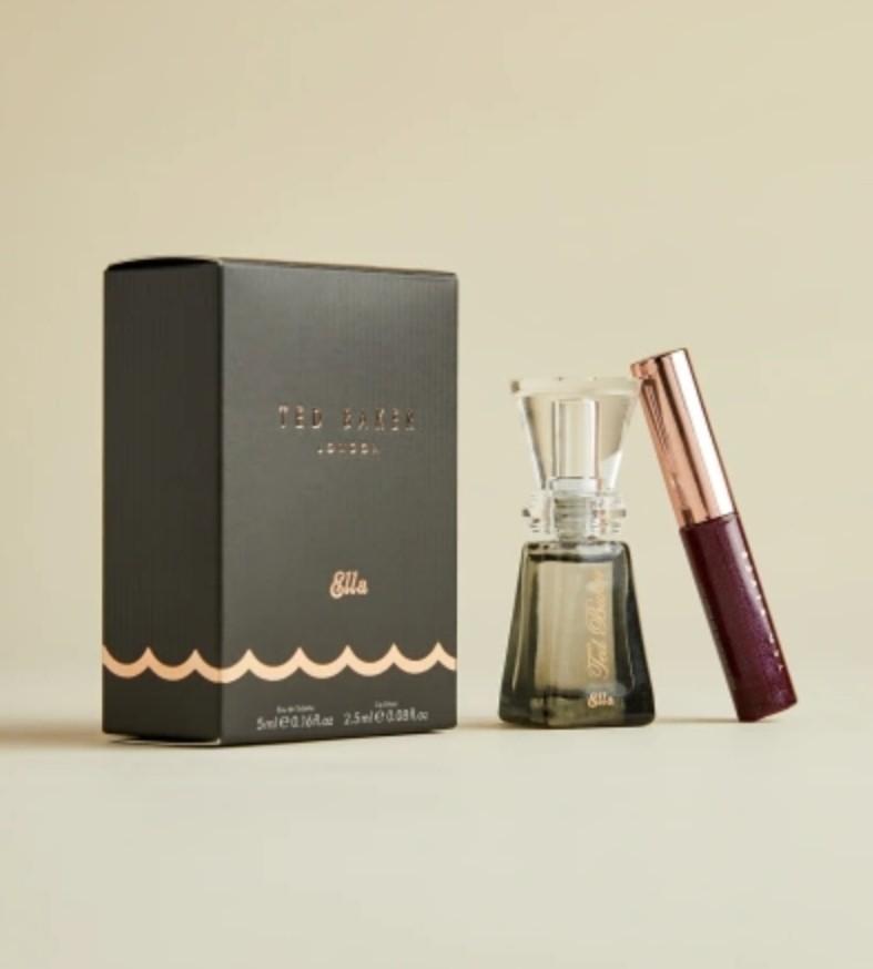 ELLABOW Ella Mini Perfume Lip Gloss Ted Baker Gift Set Original