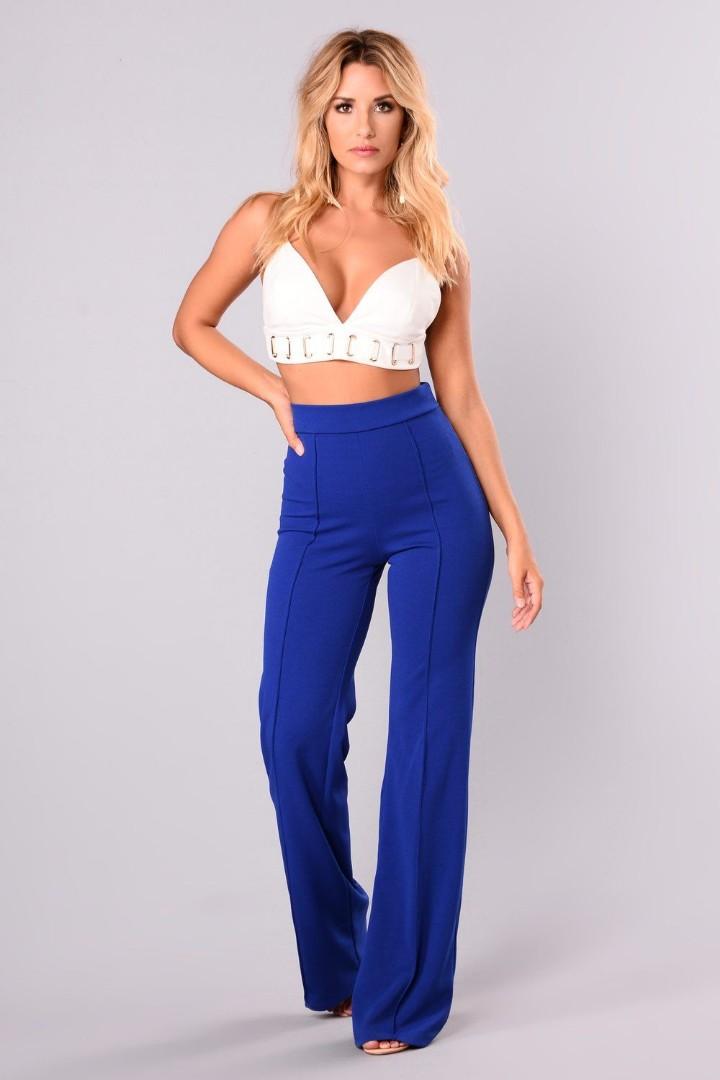 high waisted pants fashion nova