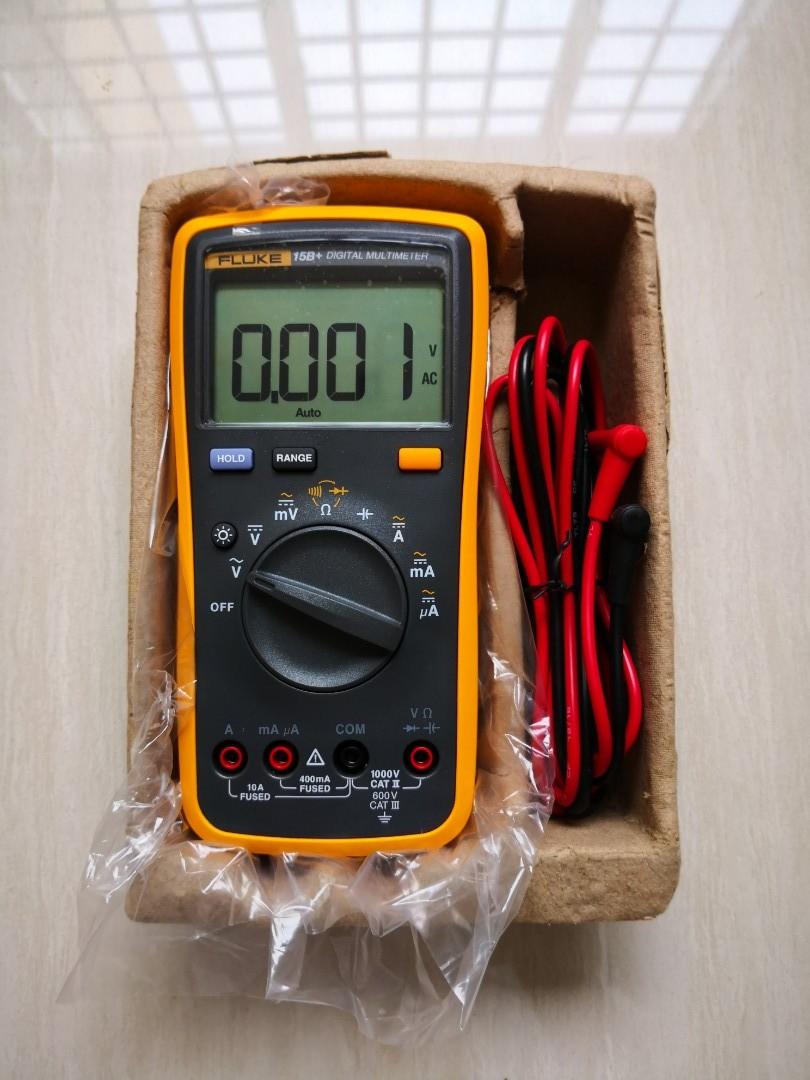 Fluke multimeter 15B+, Health & Nutrition, Health Monitors & Weighing