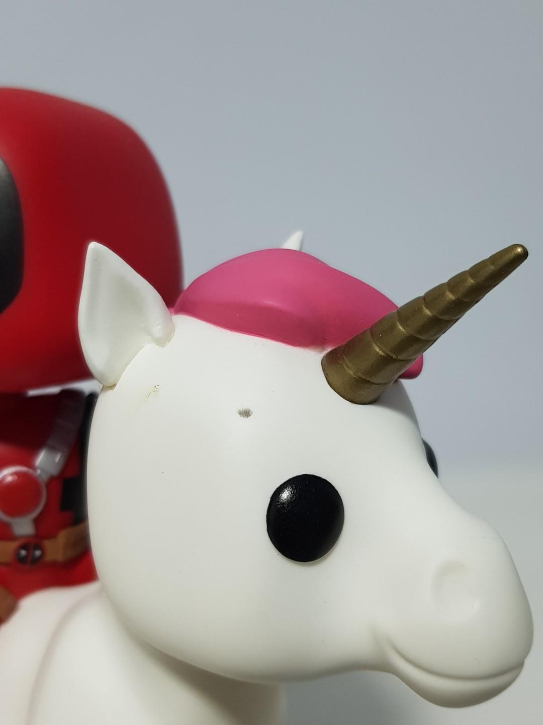 Funko Pop! Rides Marvel: Deadpool on Unicorn #36 [Marvel Collector Corps  Exclusive], Hobbies & Toys, Toys & Games on Carousell