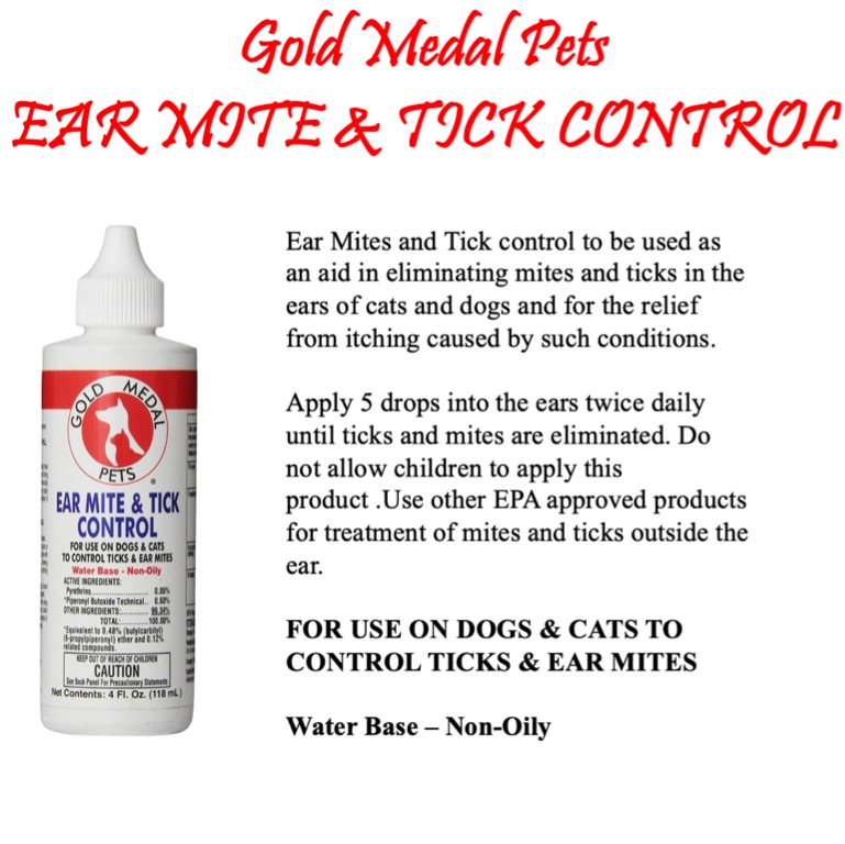 Gold Medal Pets Ears and Eyes cleaning product~