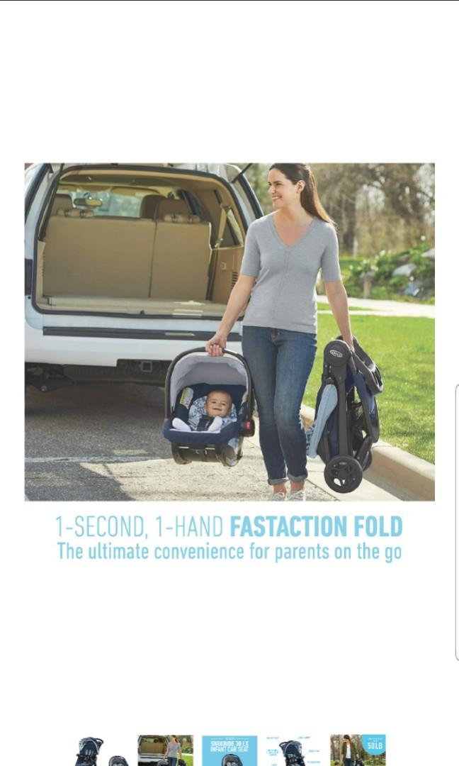 graco fastaction se travel system tessa